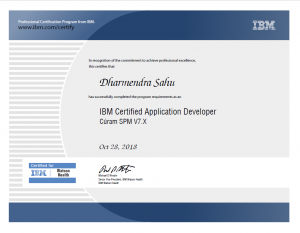 CERTIFICATION IBM Watson Health 7 Developer